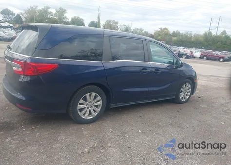 2019 Honda Odyssey Lx из США, поврежденный, VIN 5FNRL6H23KB040245